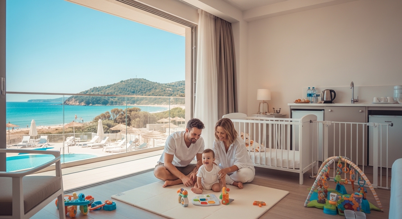 Comment choisir le meilleur hébergement pour partir avec bébé - Où partir l\'été 2026 avec son bébé ? en photos