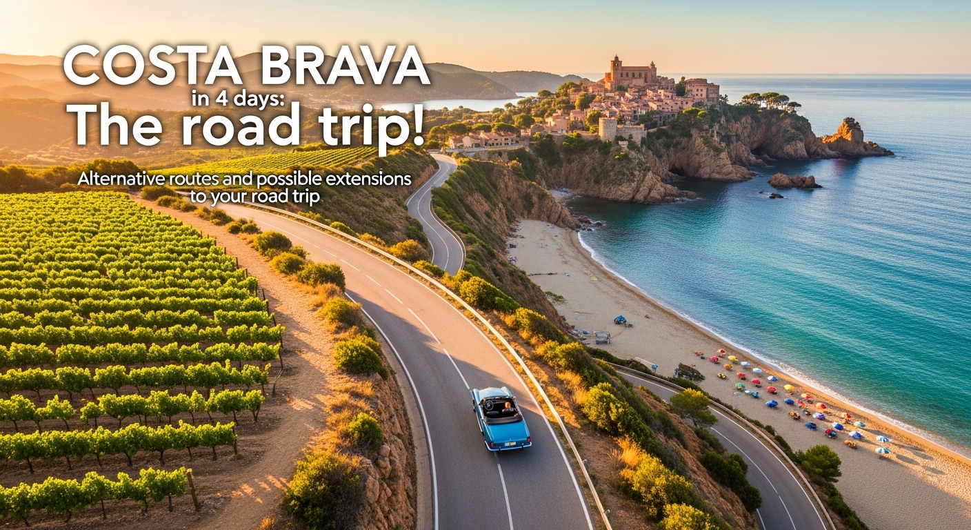Photo : Itinéraires alternatifs et extensions possibles de votre road trip Itinéraires alternatifs et extensions possibles de votre road trip - Costa Brava en 4 jours : Le road trip ! en photos