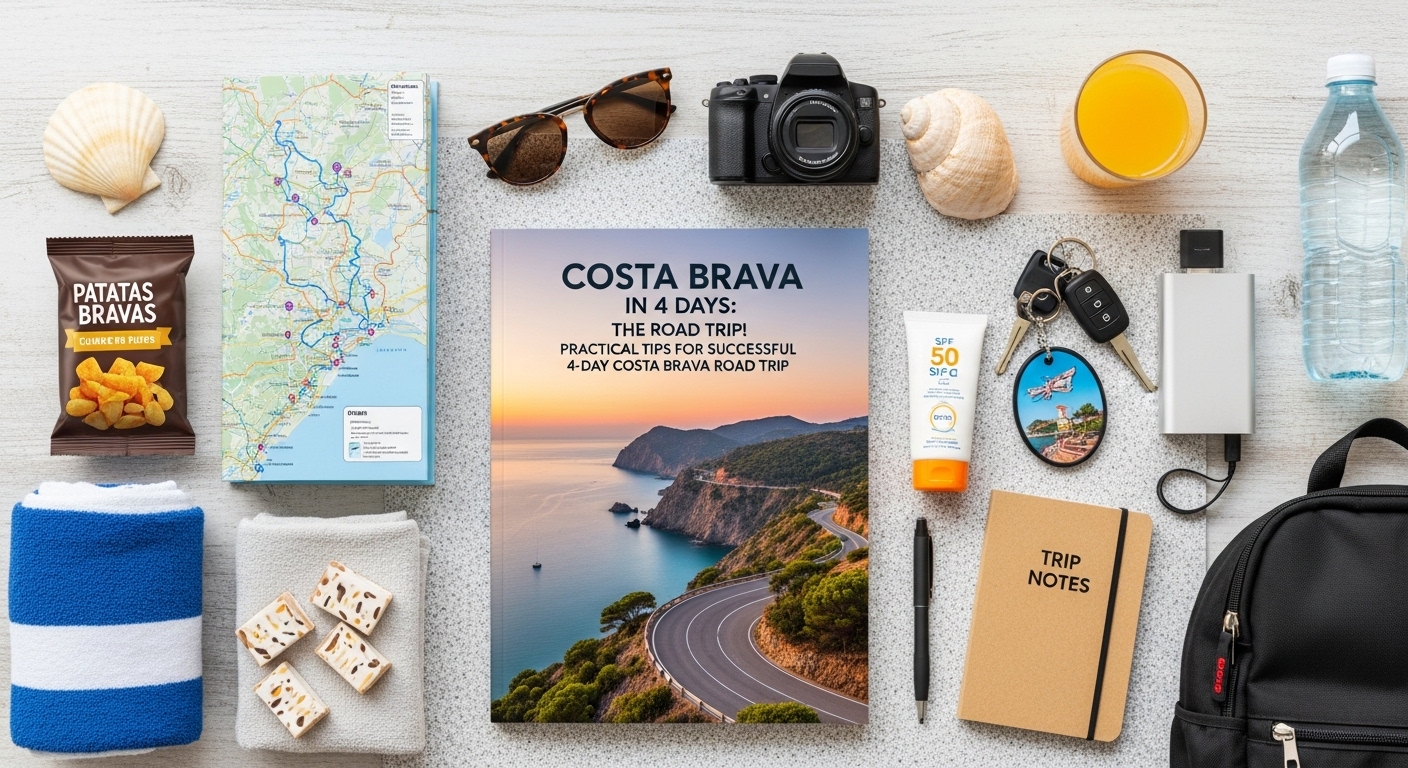 Photo : Conseils pratiques pour réussir votre road trip Costa Brava en 4 jours Conseils pratiques pour réussir votre road trip Costa Brava en 4 jours - Costa Brava en 4 jours : Le road trip ! en photos
