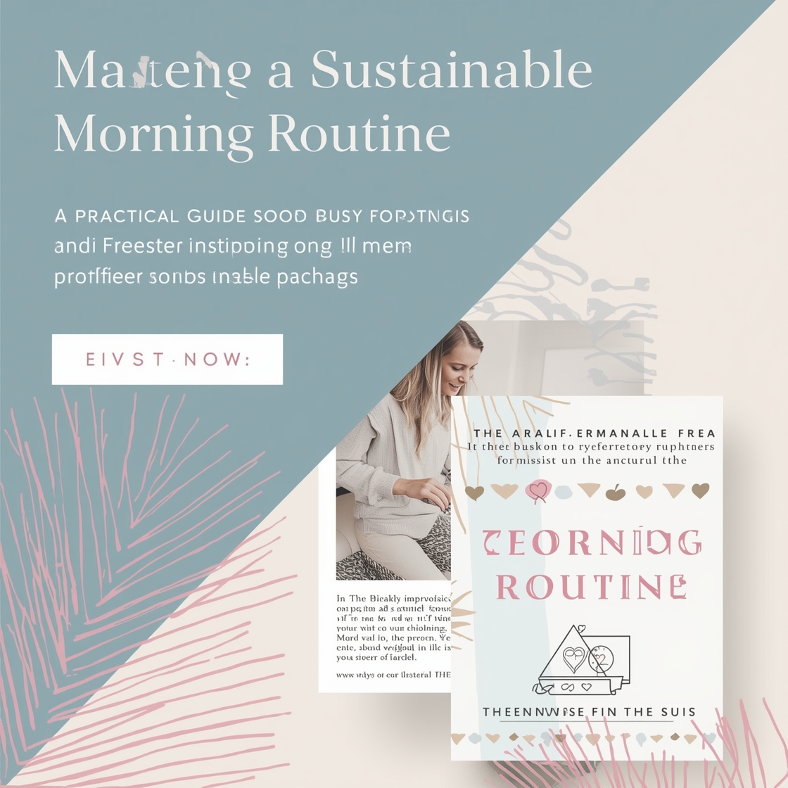 Mastering a Sustainable Morning Routine: A Practical Guide for Busy Professionals