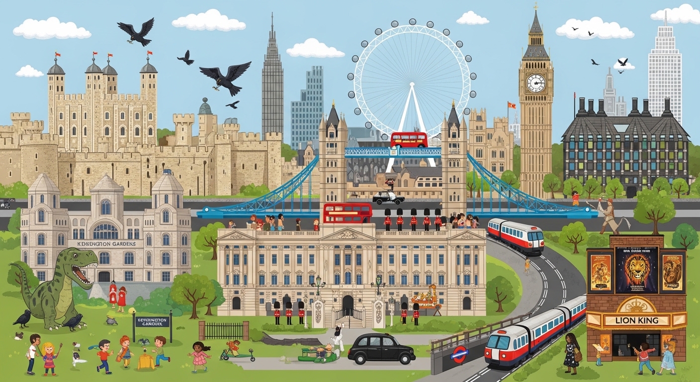 Transport et déplacements : réussir ses 4 jours londoniens en famille - Quoi faire 4 jours à Londres en famille ? en photos