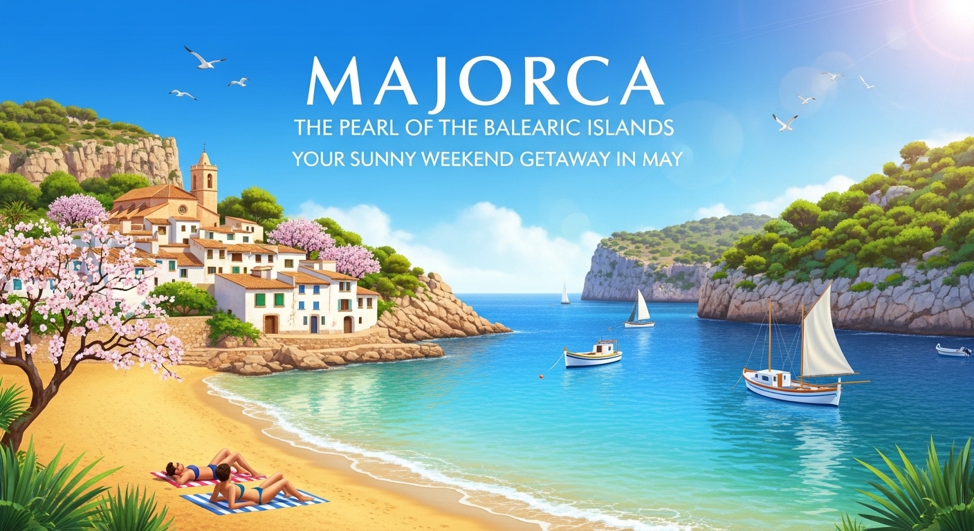 Photo : Majorque : la perle des Baléares pour un week-end ensoleillé en mai Majorque : la perle des Baléares pour un week-end ensoleillé en mai - Où partir en Mai en voyage le temps d'un week-end ? en photos