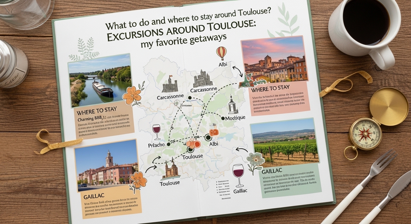 Photo : Excursions autour de Toulouse : mes escapades préférées Excursions autour de Toulouse : mes escapades préférées - Quoi faire autour de Toulouse et ou dormir ? en photos