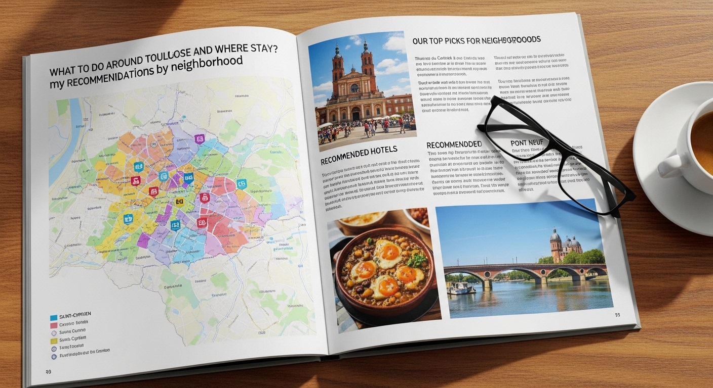 Photo : Où dormir à Toulouse : mes recommandations par quartier Où dormir à Toulouse : mes recommandations par quartier - Quoi faire autour de Toulouse et ou dormir ? en photos