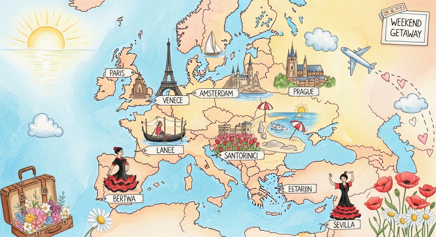 Photo : Pourquoi choisir l'Europe pour partir en week-end en mai Pourquoi choisir l'Europe pour partir en week-end en mai - Où partir en Mai en voyage le temps d'un week-end ? en photos