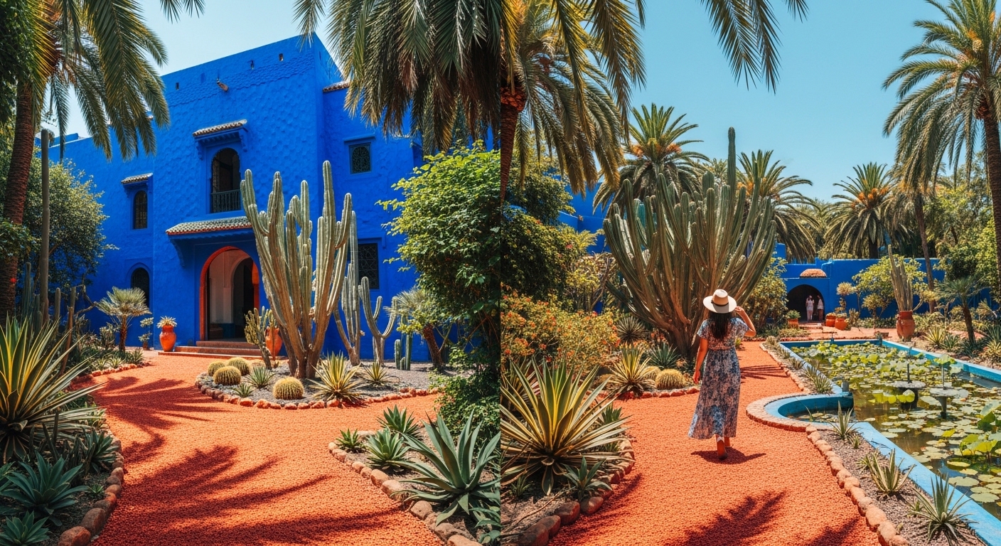 Photo : Troisième jour : art contemporain et jardins emblématiques de la ville rouge Troisième jour : art contemporain et jardins emblématiques de la ville rouge - Quoi faire pendant 5 jours à Marrakech : Le road trip ! en photos