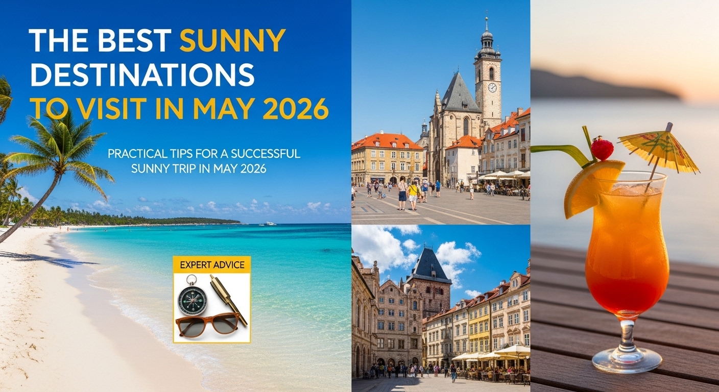Conseils pratiques pour réussir son voyage au soleil en mai 2026 - Les meilleures destinations où aller au Soleil en Mai 2026 en photos