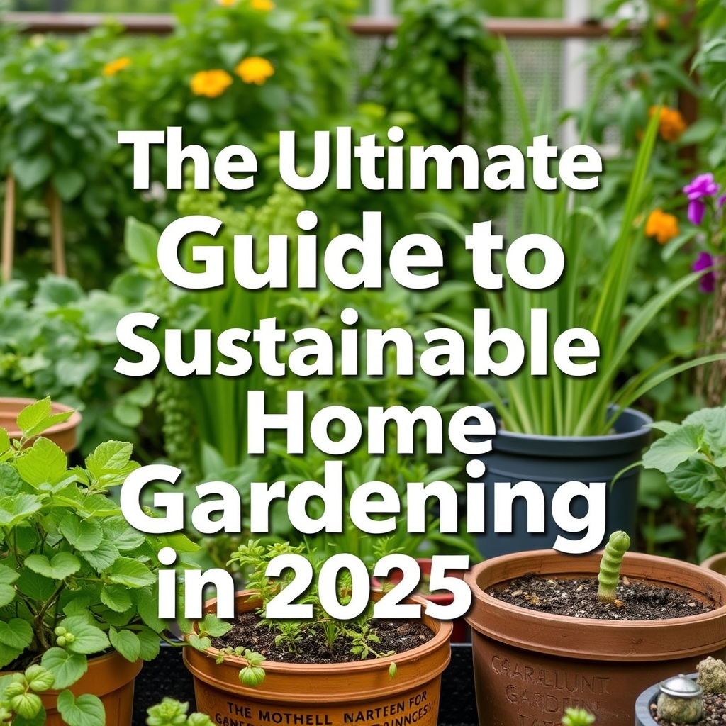 The Ultimate Guide to Sustainable Home Gardening in 2025