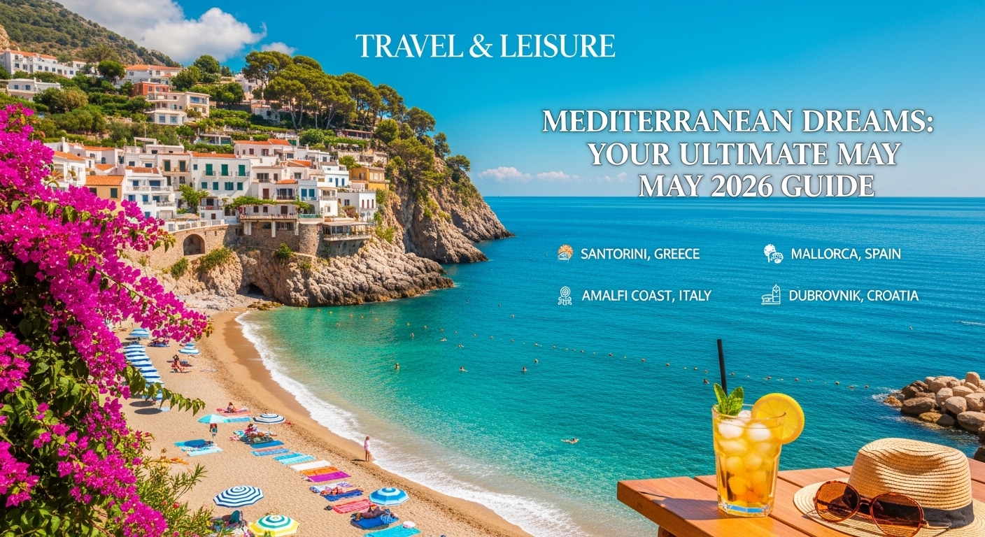 Les meilleures destinations méditerranéennes pour mai 2026 - Les meilleures destinations où aller au Soleil en Mai 2026 en photos