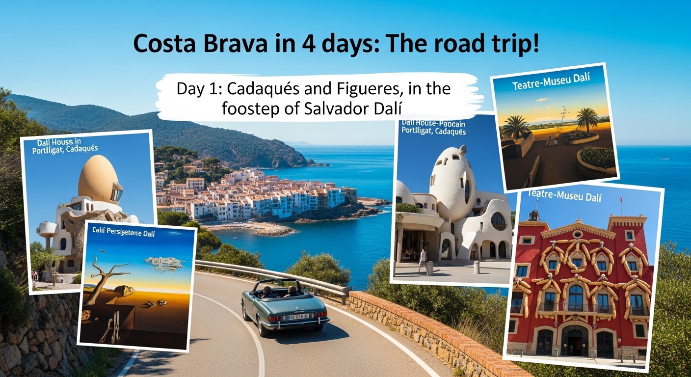 Photo : Jour 1 de votre road trip Costa Brava : Cadaquès et Figueras, sur les traces de Salvador Dalí Jour 1 de votre road trip Costa Brava : Cadaquès et Figueras, sur les traces de Salvador Dalí - Costa Brava en 4 jours : Le road trip ! en photos