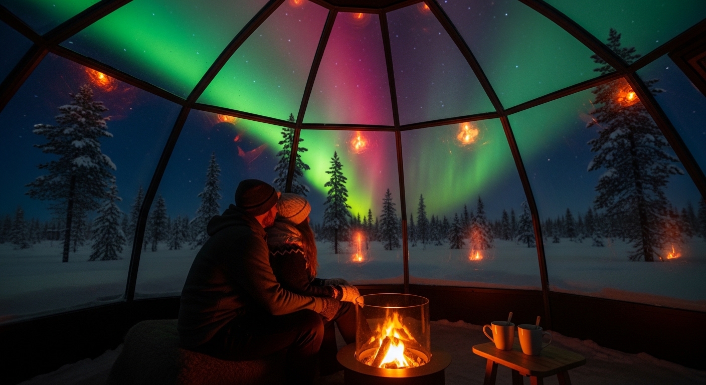 La Laponie norvégienne : destinations romantiques pour votre lune de miel en 2026 - Où partir en voyage de Noces en Laponie en 2026 ? en photos